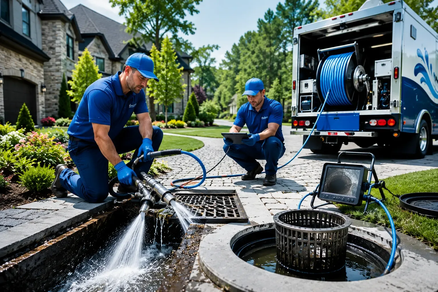 Local outdoor drain cleaning professionals in Vintondale, PA